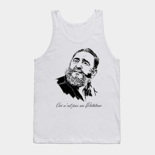 Ceci n'est pas un Dictateur (Castro edition) Tank Top